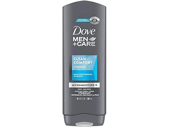 DOVE MEN + CARE Dove Men+Care Body and Face Wash, Clean