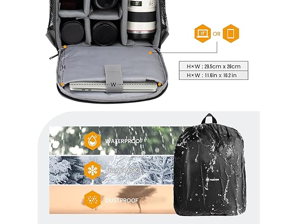 TARION Professional DSLR Camera Bag