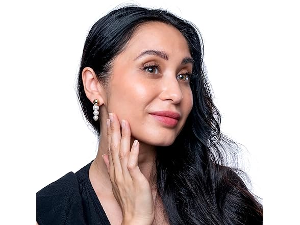 Amazon Essentials Pearl Drop Earrings