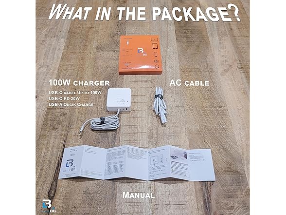 100W USB-C Fast Charger for MacBook Pro
