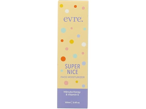Evre Honey & Vitamin E Moisturizer, 3.4