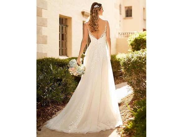 WaterDress Women (16) V-Neck Sleeveless Lace Gowns