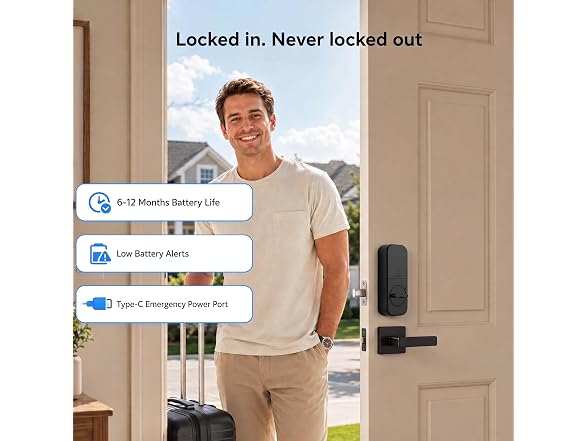 RUIKANG POWER WiFi Smart Door Lock - Gallery 12