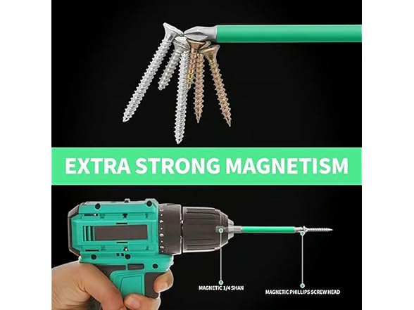 Screwdriver Drill Bit Set 6pk