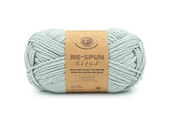 Lion Brand Yarn Respun Fog, 1 Pack