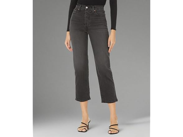 Levi's Women (29) Ribcage Straight Ankle Jeans