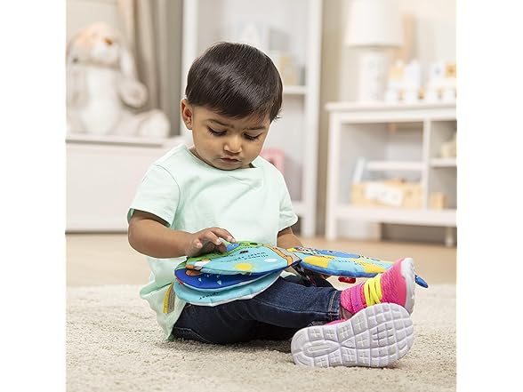 Melissa & Doug K's Kids Itsy-Bitsy Spider 8-Page Soft Book 