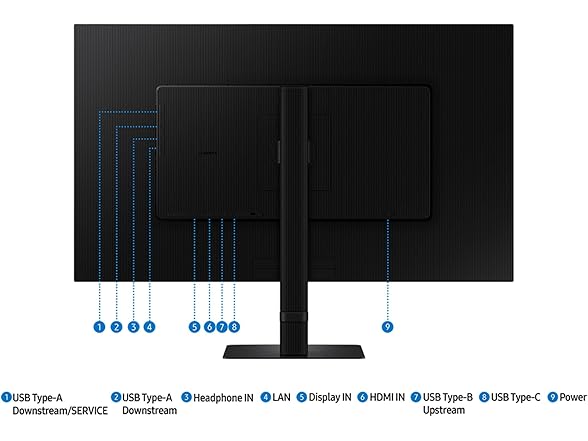 Samsung 32" 4K Monitor | LS32D800UBNXGO