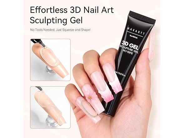 Makartt 3D Gel Nail Art