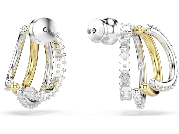 Swarovski Hyperbola Hoop Earrings