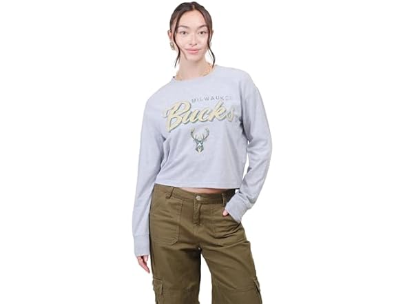 BUCKS Crop Top Sweatshirt (X-Large)