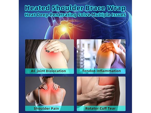 UMEBEAM shoulder heating pads