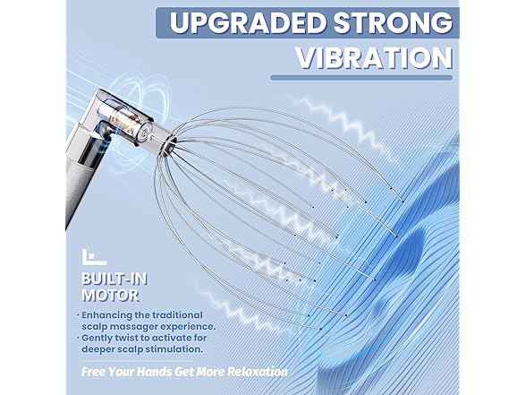 Vibrating Electric Scalp Massagers
