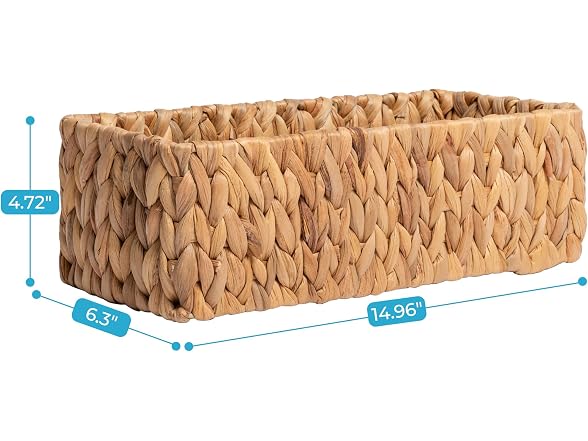 Sukkiri Homu Set of 2 Wicker Storage Baskets