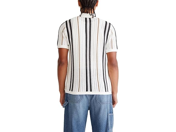 AEROPOSTALE Men Striped Sweater, L & XL