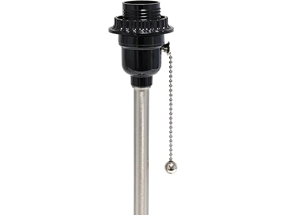 Two Pack Brushed Steel Stick Table Desk Lamp