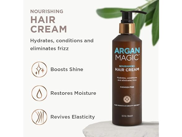 Argan Magic Nourishing Hair Cream - Hydr