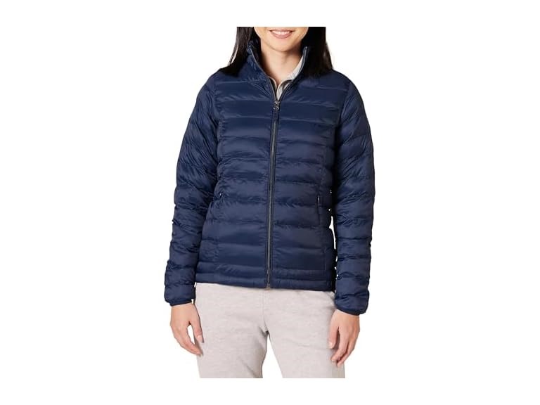 Amazon Essentials Womens Water Resistant Packable Puffer Jacket