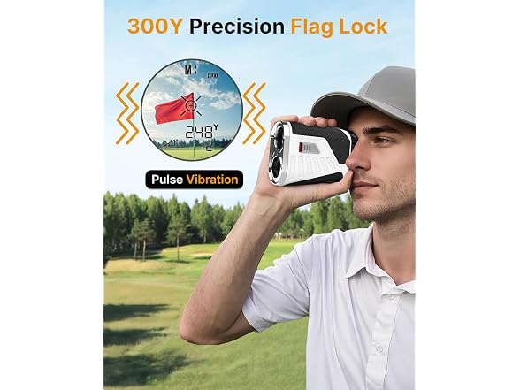 PinPlumb Golf Range Finder with Slope