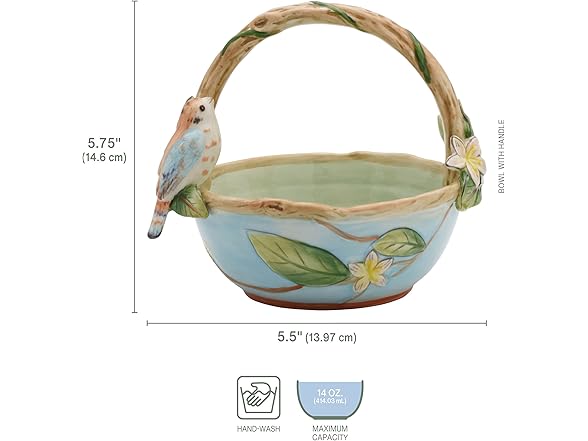 Fitz & Floyd Fitz and Floyd Toulouse Basket Bowl
