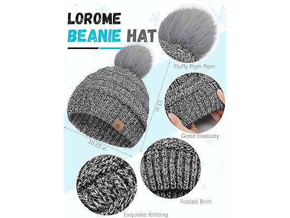 Earmuff Scarf Hat and Gloves for Women
