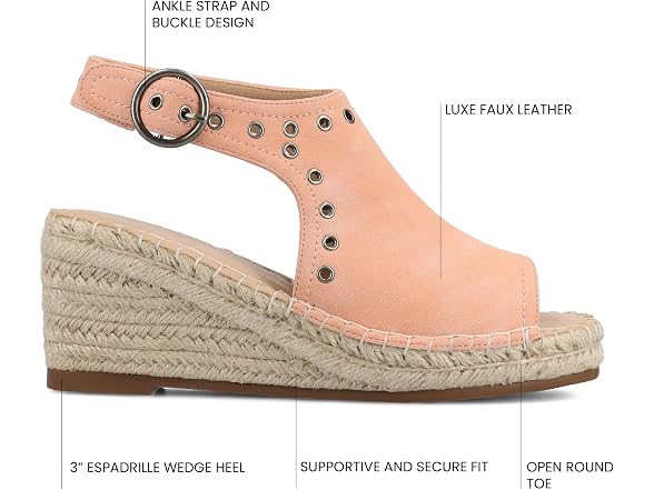 Journee Collection Journee Womens cushioned footbed Crisi