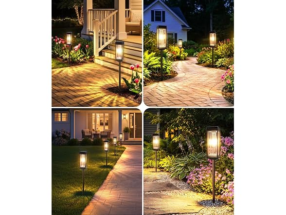 ELECLINK Solar Lights Outdoor Pathway
