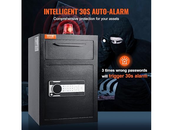2.5 Cub Depository Safe, Deposit Safe with Drop