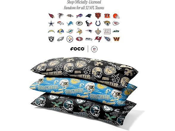 NEW ORLEANS SAINTS Plush Body Pillow