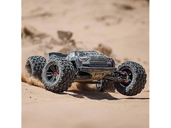 ARRMA RC Truck Speed Monster Truck Black