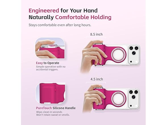 COMITOK MOCA iPhone 17 Pro Camera Grip