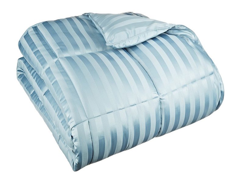 Down Alt Wide Stripe Comforter - Gallery 16