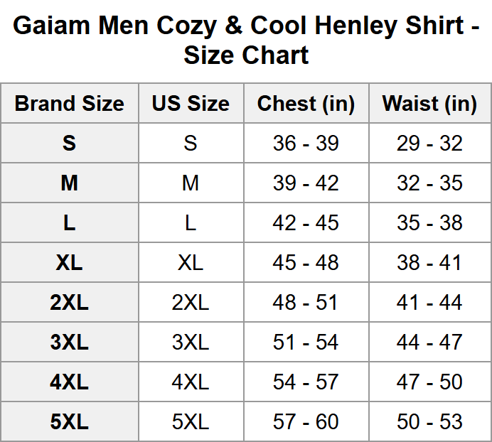 Gaiam Men Cozy Henley Shirt - Gallery 8