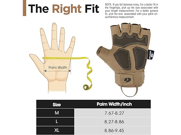 Mossy Oak Motorcycle Gloves for Men