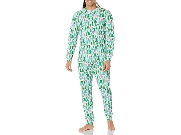 Amazon Essentials Men's Knit Pajama Set,