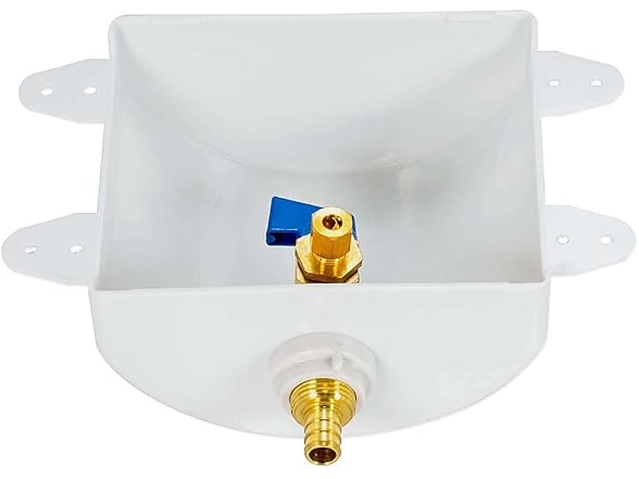 Eastman 1/2 Inch PEX Connection x 1/4 Inch OD Outlet Box