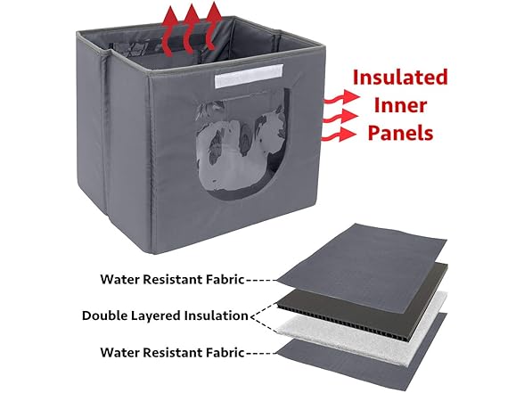 Kitty City Outdoor Stackable Cat House