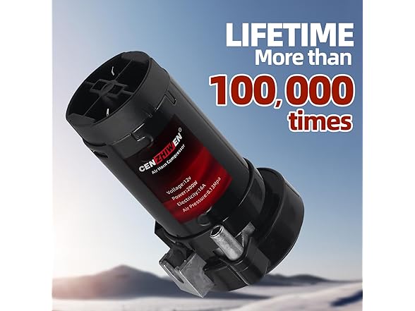 Motorcycle Air Horn Kit 12V 150db Super Loud