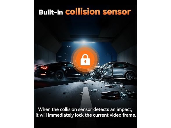 TERUNSOUI 4K+4K+1080P 3-Channel Dash Cam