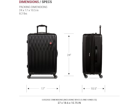 SwissGear Hardshell Spinner Medium