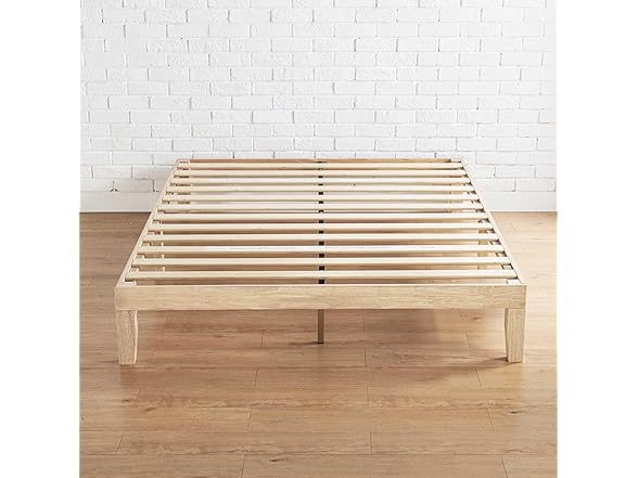 Mellow Naturalista Classic 12" Solid Wood Platform Bed