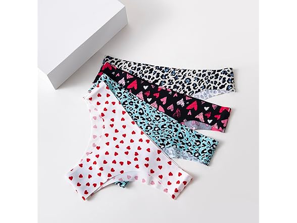 POSHAMIRA Women's Printed Bikini Panty