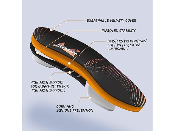 Plantar Fasciitis Relief Insoles M - Gallery 2