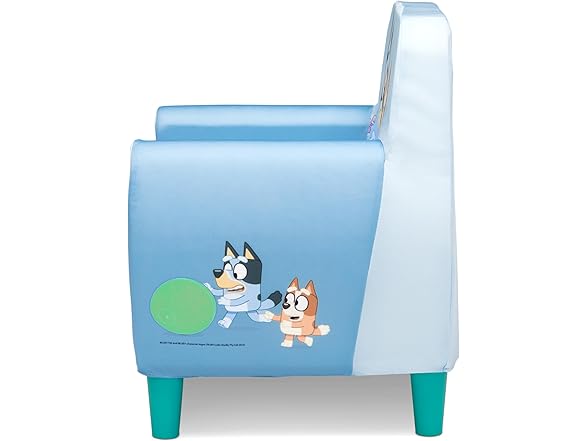 Delta Children Bluey Foam Chair, Blue