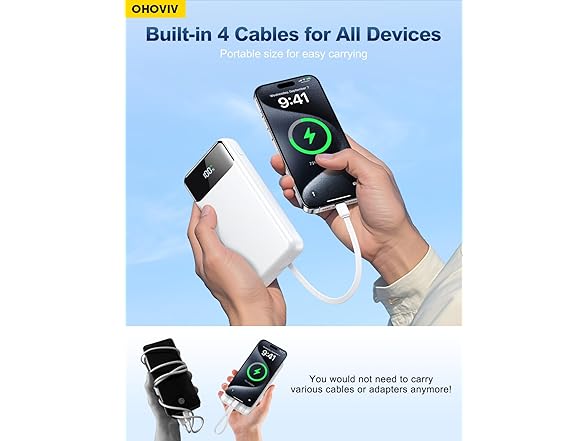 OHOVIV 50000mAh Portable Charger Power Bank