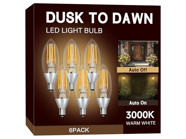 $12.99, Was $24.99, 48% Off! UNILAMP W0860 Dusk to Dawn Light Bulbs dealfomo