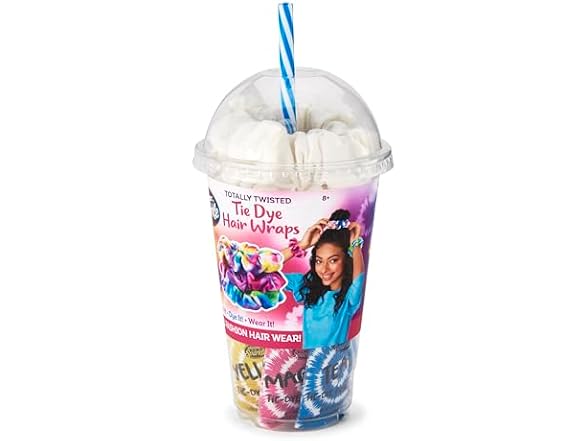 Cra-Z-Art Tie Dye Hair Wraps Kit
