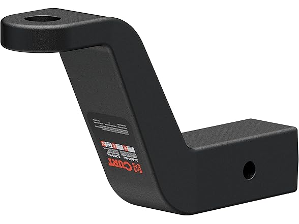 CURT 45459 Forged Trailer Hitch Ball Mount, 2-1/2-Inch Receiver