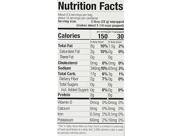 SKINNY POP Butter Microwave Popcorn, 16.8 oz