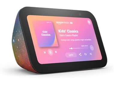 $43.99 (Like-New) Amazon Echo Show 5 Kids (3rd Gen) (2023) (NO POWER ADAPTER) dealfomo